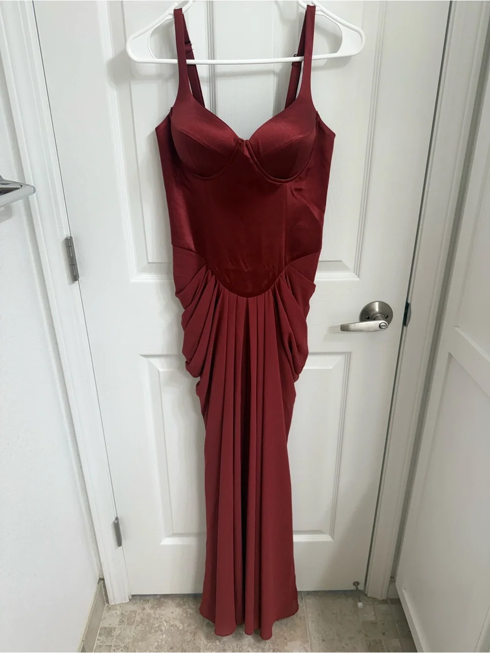 Meshki Leila Satin Corset Dress